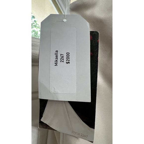 Mikaella Bridal Wedding Dress Cream/Pearl Color Size 8 Style #2267 NWT $2000 - Picture 16 of 16